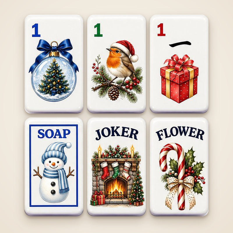 Classic Christmas Tile Set