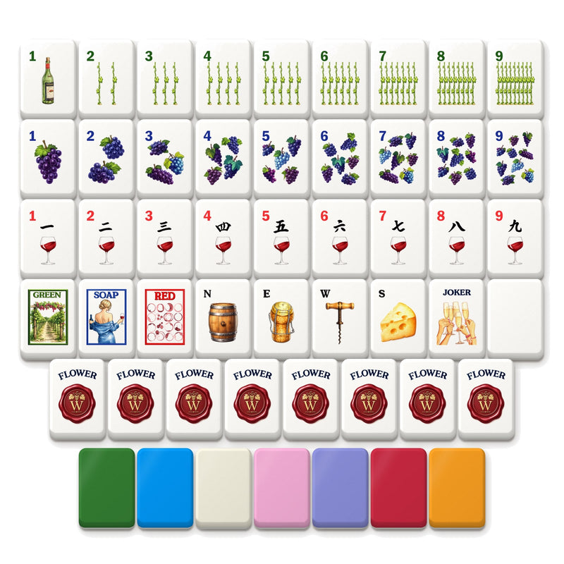 Wine Tile Set