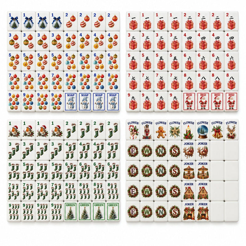 Classic Christmas Tile Set