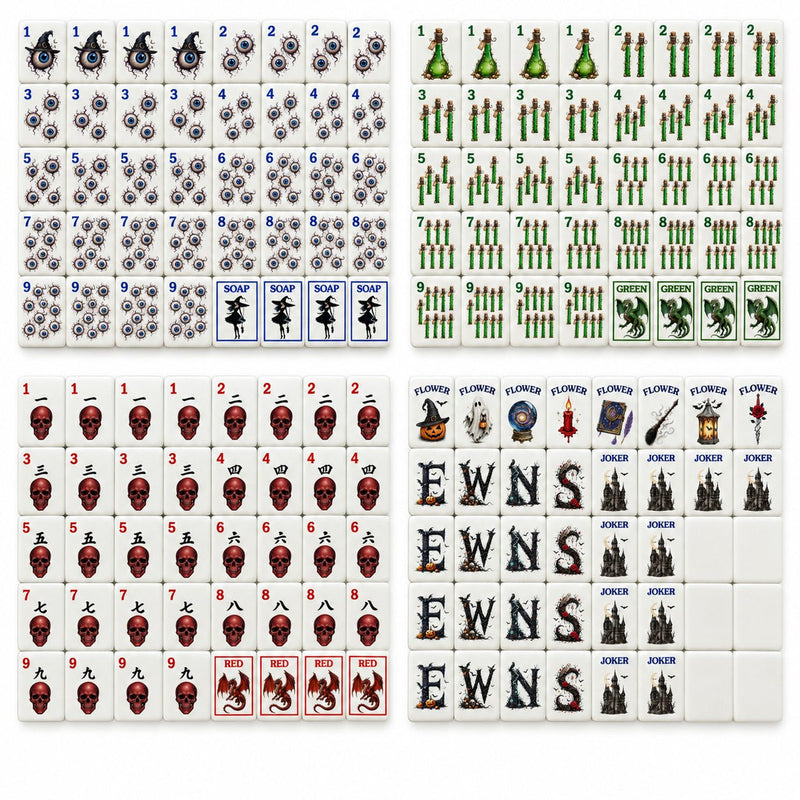 Gothic Halloween Tile Set